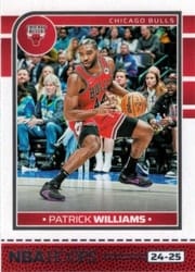 2024-25 Hoops Base Set Patrick Williams #100 card