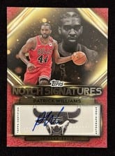 2025-26 Topps Topps Notch Signatures Patrick Williams #TNS-PW card