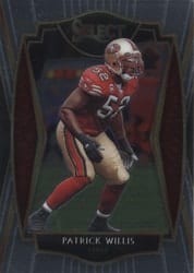 2020 Panini Select Base Set Patrick Willis #134 card