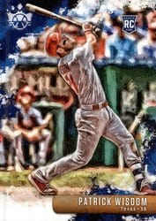 2019 Panini Diamond Kings Base Set Patrick Wisdom #104 card