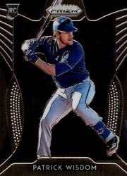 2019 Panini Prizm Base Set Patrick Wisdom #72 card