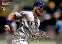 2019 Stadium Club Base Set Patrick Wisdom #207 card