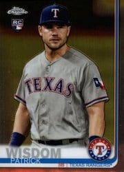 2019 Topps Chrome Base Set Patrick Wisdom #146 card