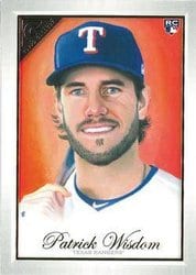2019 Topps Gallery Base Set Patrick Wisdom #142 card