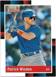 2022 Donruss Base Set Patrick Wisdom #273 card