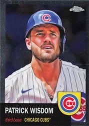 2022 Topps Chrome Platinum Anniversary Base Set Patrick Wisdom #170 card