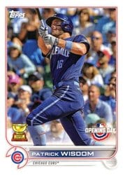 2022 Topps Opening Day Base Set Patrick Wisdom #131 card