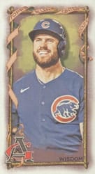 2023 Topps Allen & Ginter Minis Patrick Wisdom #195 card
