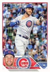 2023 Topps Base Set Patrick Wisdom #120 card
