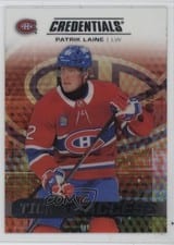 2025-26 Upper Deck Credentials Acetate Ticket Access Patrik Laine #TA-PL card