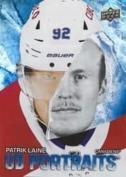 2025-26 Upper Deck UD Portraits Patrik Laine #P-13 card