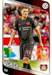 2025-26 Topps UEFA Club Competitions Base Set Patrik Schick #153 card