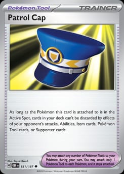Obsidian Flames Patrol Cap #191 card