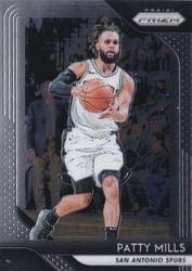 2018-19 Panini Prizm Base Set Patty Mills #23 card
