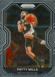 2020-21 Panini Prizm Base Set Patty Mills #66 card