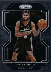 2021-22 Panini Prizm Base Set Patty Mills #151 card