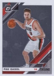 2019-20 Donruss Optic Base Set Pau Gasol #37 card