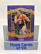 2023 Donruss Optic Winner Stays Pau Gasol #7 card