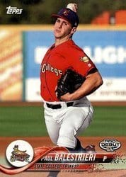 2018 Topps Pro Debut Base Set Paul Balestrieri #17 card