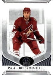 2020-21 SP Signature Edition Legends Base Set Paul Bissonnette #162 card