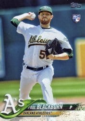 2018 Topps Base Set Paul Blackburn #272 card