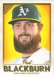 2018 Topps Gallery Base Set Paul Blackburn #59 card