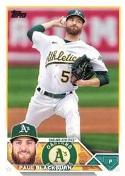 2023 Topps Base Set Paul Blackburn #6 card