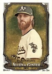 2024 Topps Allen & Ginter Base Set Paul Blackburn #308 card
