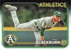 2024 Topps Base Set Paul Blackburn #647 card