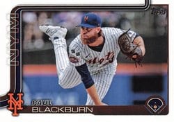 2025 Topps Base Set Paul Blackburn #329 card