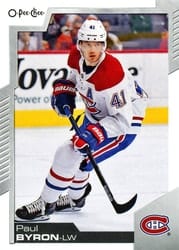 2020-21 O-Pee-Chee Base Set Paul Byron #449 card