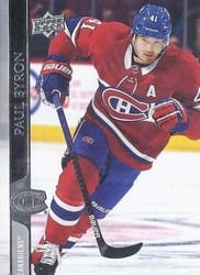 2020-21 Upper Deck Base Set Paul Byron #348 card