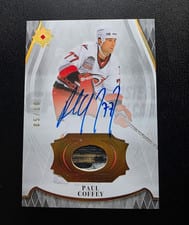 2023-24 Upper Deck Ultimate Collection Ultimate Planks Paul Coffey #PL-PC card