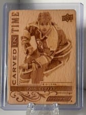 2024-25 Upper Deck Engrained Icons Carved in Time Paul Coffey #CT-PC card