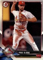 2018 Bowman Base Set Paul DeJong #84 card
