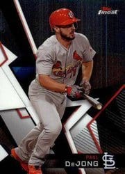 2018 Finest Base Set Paul DeJong #44 card