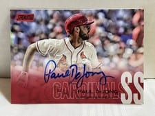 2018 Stadium Club Autographs Paul DeJong #SCA-PD card