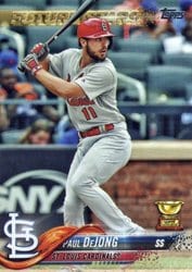 2018 Topps Base Set Paul DeJong #462 card
