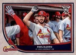 2018 Topps Big League Base Set Paul DeJong #199 card