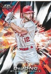 2018 Topps Fire Base Set Paul DeJong #69 card