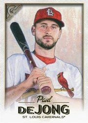 2018 Topps Gallery Base Set Paul DeJong #77 card
