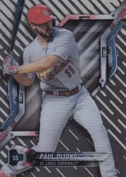 2018 Topps High Tek Base Set Paul DeJong #HT-PD card