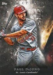 2018 Topps Inception Base Set Paul DeJong #80 card