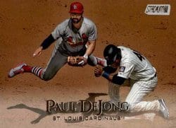 2019 Stadium Club Base Set Paul DeJong #255 card