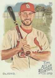 2019 Topps Allen & Ginter Base Set Paul DeJong #231 card