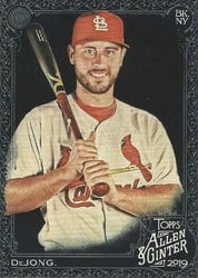 2019 Topps Allen & Ginter X Base Set Paul DeJong #231 card