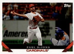 2019 Topps Archives Base Set Paul DeJong #287 card