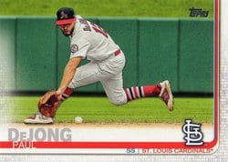 2019 Topps Base Set Paul DeJong #125 card