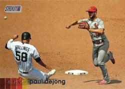 2020 Stadium Club Base Set Paul DeJong #220 card