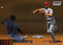 2020 Stadium Club Chrome Base Set Paul DeJong #220 card